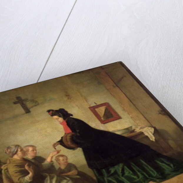 Empress Eugenie Visiting the Unfortunate, 1864 by Paul Leon Lucien Gopil