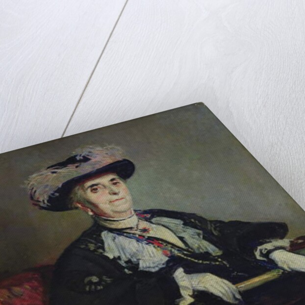 Second study for a portrait of Madame Henri Germain, 1913 by Jacques-Emile Blanche