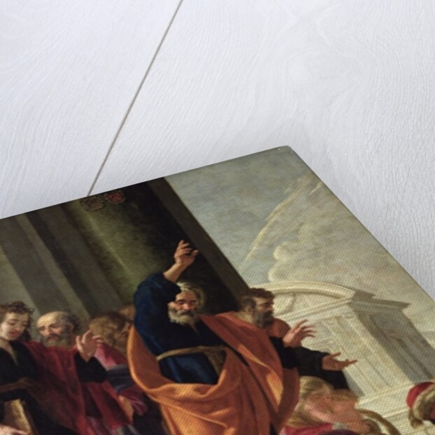 The Death of Sapphira and Ananias, c.1632 by Aubin Vouet