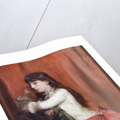 Mademoiselle Lia Levy, 1882 by Emile Levy