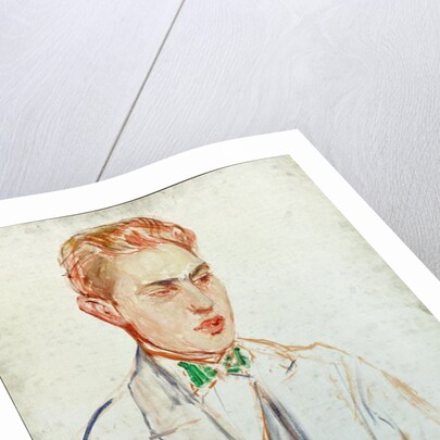 Study for a portrait of Raymond Radiguet 1923 by Jacques-Emile Blanche