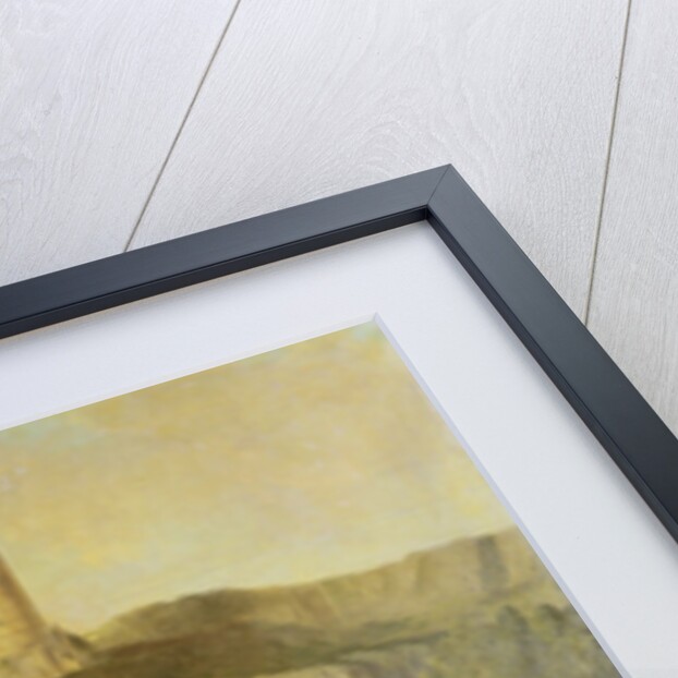 The Chateau de La Roche-Guyon by Hubert Robert