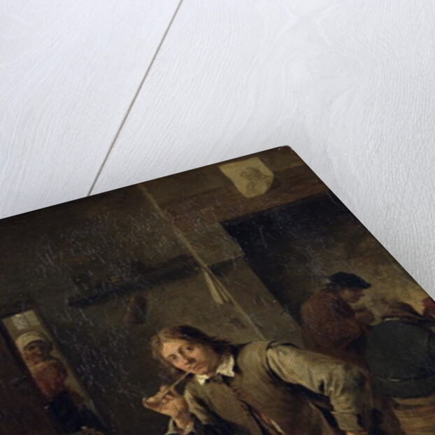 A Smoker Leaning on a Table, 1643 by David the Younger Teniers