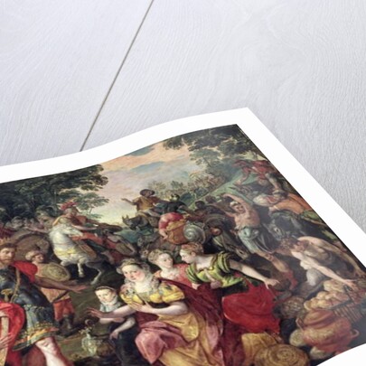 David and Abigail or Alexander and the Family of Darius by Maarten de Vos