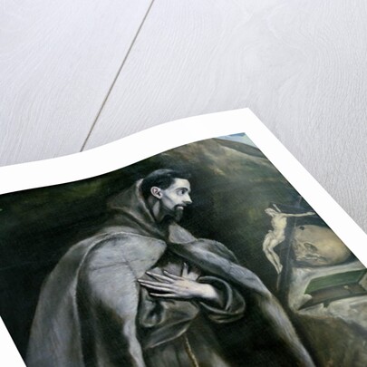 St. Francis of Assisi, 1580-95 by El Greco