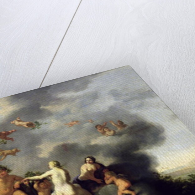 Ceres, Bacchus, Venus and Cupid by Cornelis van Poelenburgh or Poelenburch