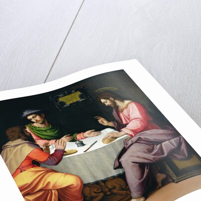 The Supper at Emmaus, c.1520 by Ridolfo Il Ghirlandaio