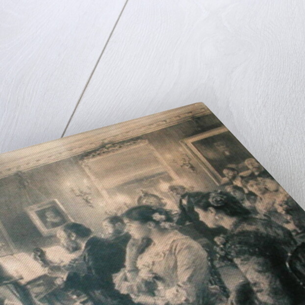 The Quartet or The Musical Evening at the House of Amaury Duval, 1881 by Leon Augustin Lhermitte