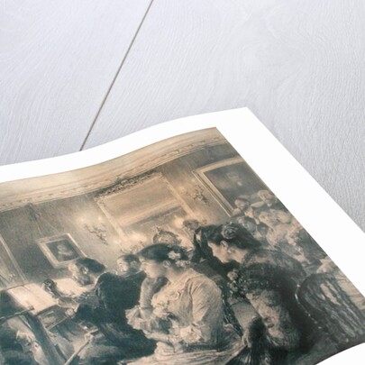 The Quartet or The Musical Evening at the House of Amaury Duval, 1881 by Leon Augustin Lhermitte