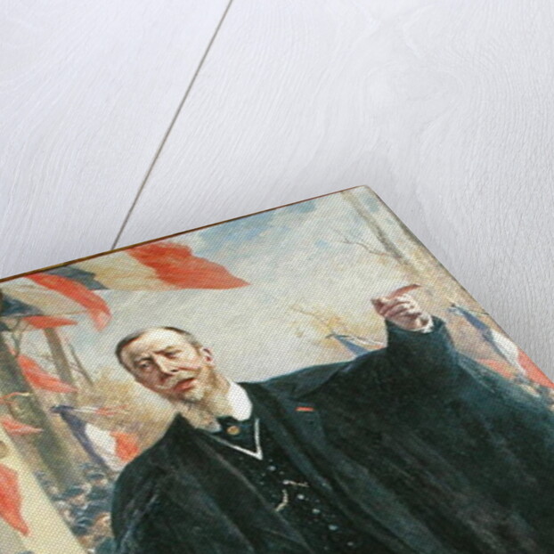 Paul Deroulede Making a Speech at Bougival, January 1913 by Fernand Cormon