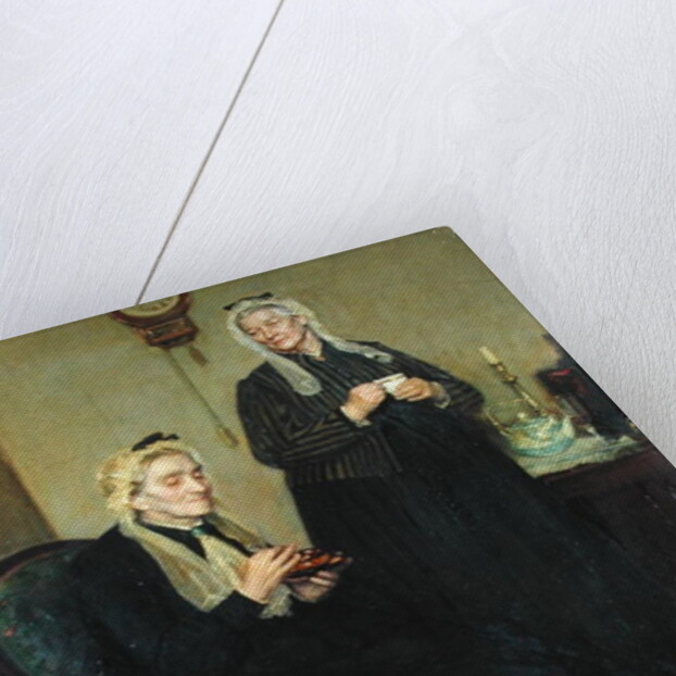 The Elderly Spinsters, 1904 by Richard Emil Miller