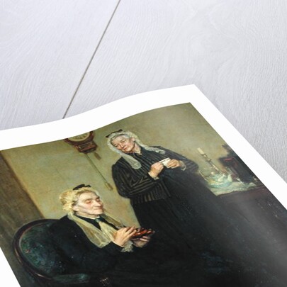 The Elderly Spinsters, 1904 by Richard Emil Miller