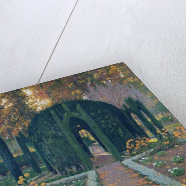 La Glorieta 1909 by Santiago Rusinol i Prats