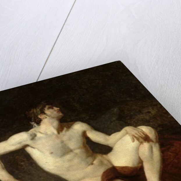 Seated Gladiator by Jean-Germain Drouais