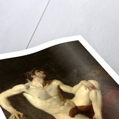 Seated Gladiator by Jean-Germain Drouais