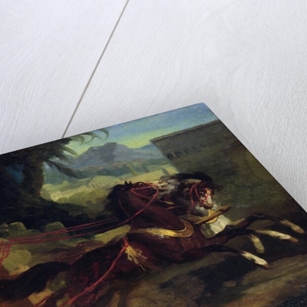 Ancient Chariot Race by Theodore Gericault