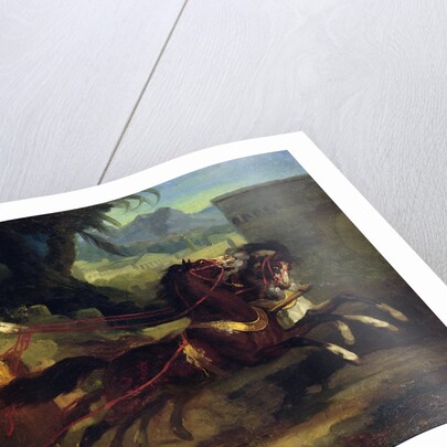 Ancient Chariot Race by Theodore Gericault