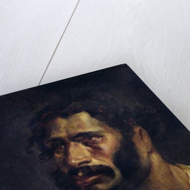 Portrait of the Carpenter of 'The Medusa', c.1812 by Theodore Gericault