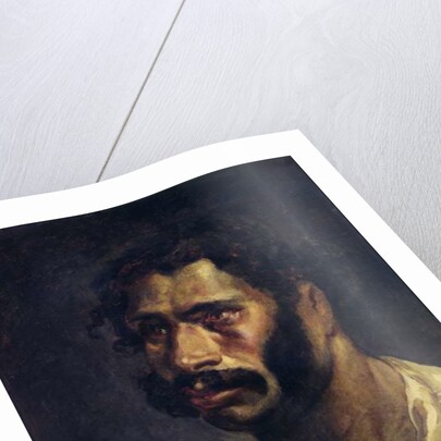 Portrait of the Carpenter of 'The Medusa', c.1812 by Theodore Gericault