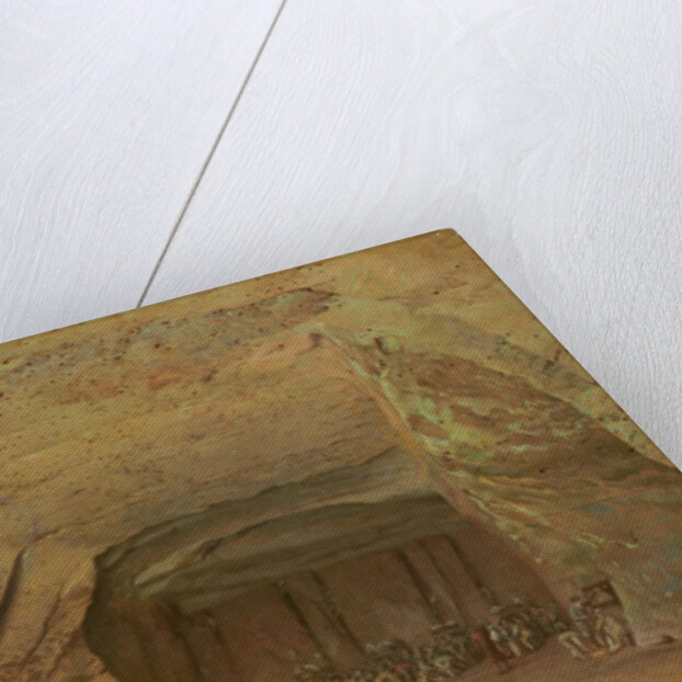 Entrance and Interior of a Cave used as a Warehouse for Salt in Dieppedalle, c.1798 by Jean-Pierre Houel