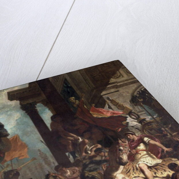 The Justice of Trajan 1840 by Ferdinand Victor Eugene Delacroix