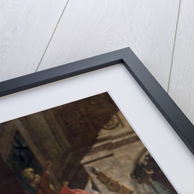 The Justice of Trajan 1840 by Ferdinand Victor Eugene Delacroix