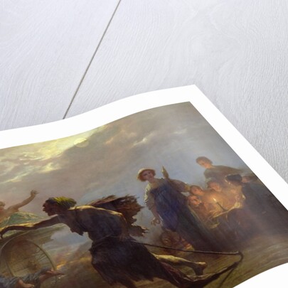 The Purveyor of Misery, 1860 by Auguste Barthelemy Glaize