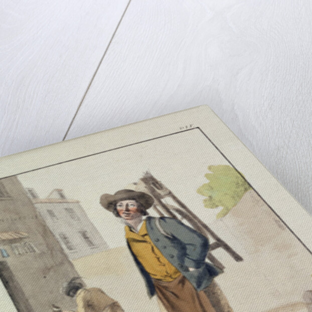 The Knife Grinder by French School