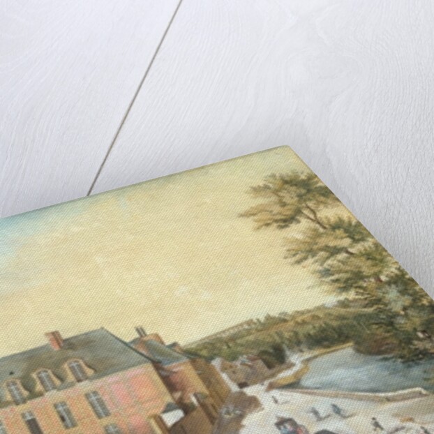 The Chateau de la Chaussee, Bougival by French School