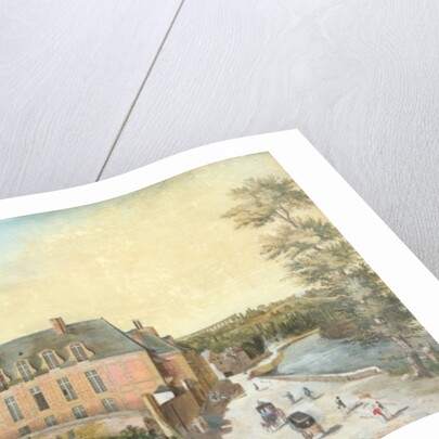 The Chateau de la Chaussee, Bougival by French School