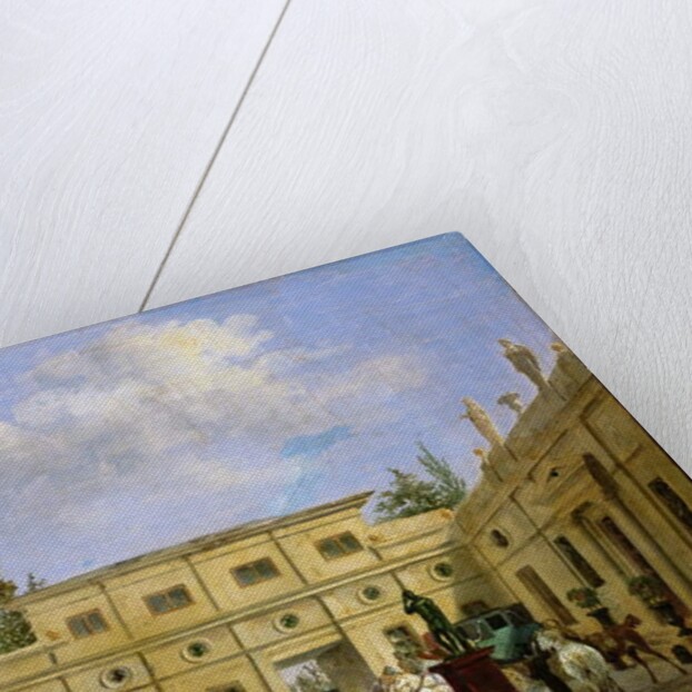 View of Cite Odiot by Jacques Francois Joseph Swebach