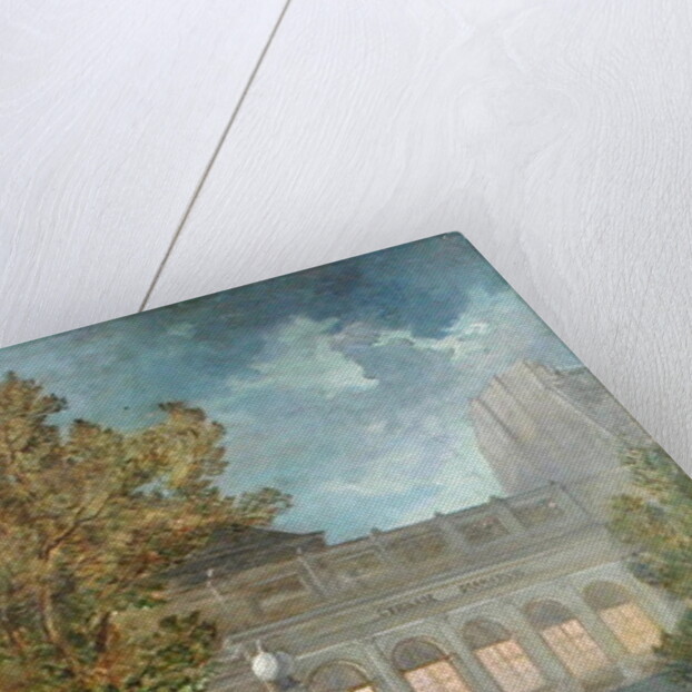 The Theatre Gymnase, Evening by Jules Hereau