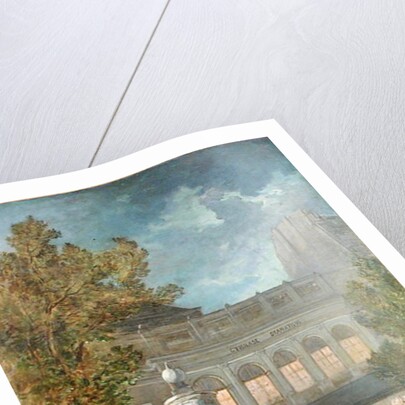 The Theatre Gymnase, Evening by Jules Hereau