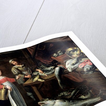 The Fishmonger by Alexander van Adriaenssen