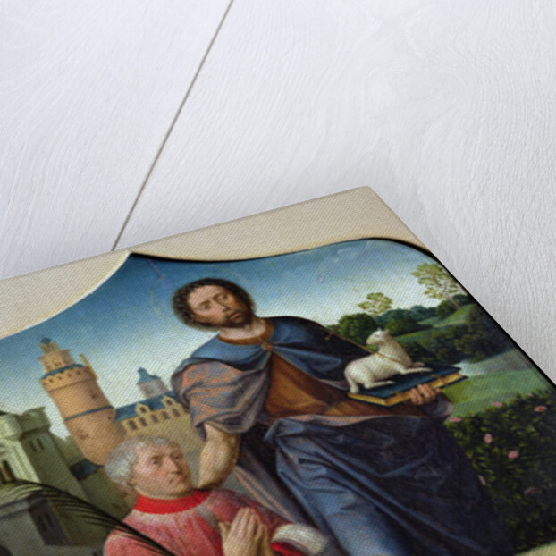 St. John the Baptist and a Canon by Jan II Provost