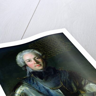 Joseph-Marie Duc de Boufflers by Jean-Marc Nattier