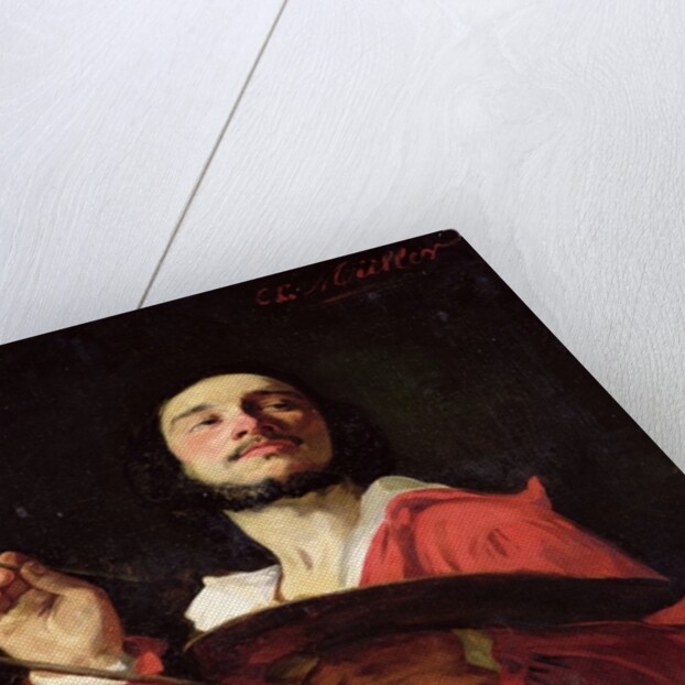 Self Portrait by Charles Louis Lucien Muller