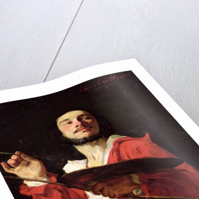 Self Portrait by Charles Louis Lucien Muller