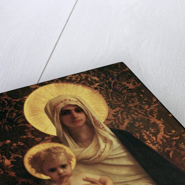 Virgin and Child, 1872 by Antoine Auguste Ernest Herbert or Hebert