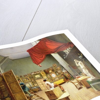 Interior of the Studio of Abel de Pujol 1836 by Adrienne-Marie Grandpierre-Deverzy