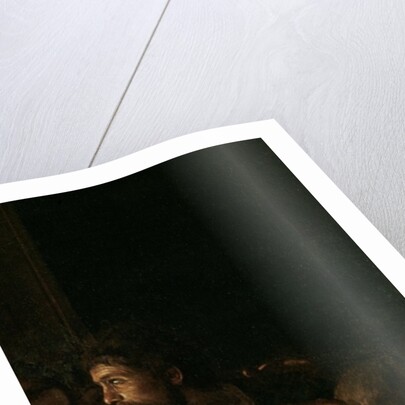 Resurrection of Lazarus by Michelangelo Merisi da Caravaggio