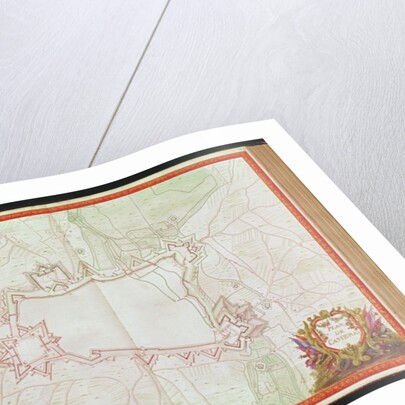Ms. 986, Vol.1 Plan and Map of Cambrai by Sebastien Le Prestre de Vauban