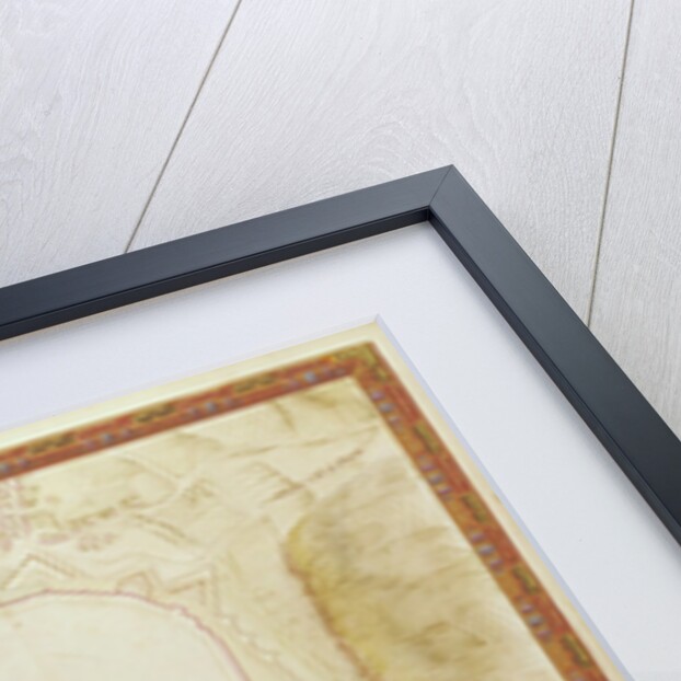 Ms. 988, Vol.3 fol.7 Plan and Map of the town, citadel and surroundings of Amiens by Sebastien Le Prestre de Vauban