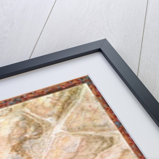 Ms. 988, Vol.3 fol.16 Plan and Map of the town and castle of Sedan by Sebastien Le Prestre de Vauban