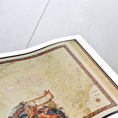 Ms. 987, Vol.2 fol.63 Plan of Toulon by Sebastien Le Prestre de Vauban