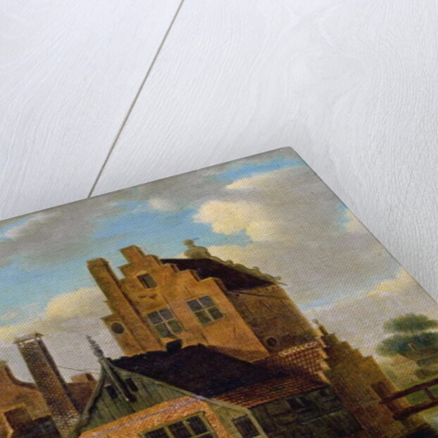 Brick Houses by Dutch School