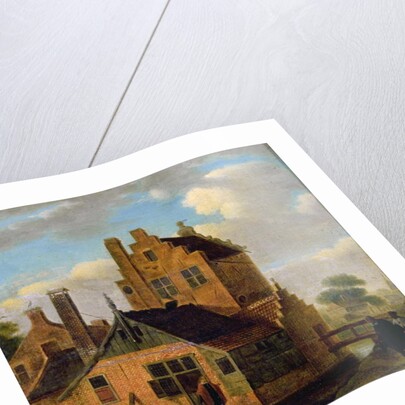 Brick Houses by Dutch School