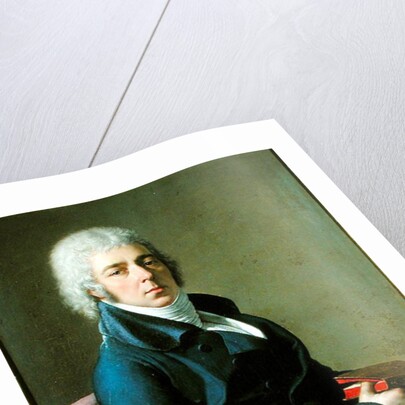 Portrait of Citizen Bourgeon 1800 by Anne Louis Girodet de Roucy-Trioson