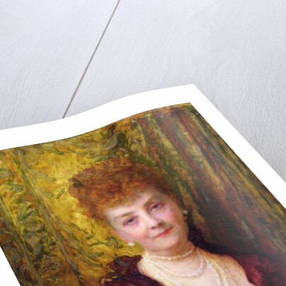 Melanie de Bussiere, Countess of Pourtales, 1897 by Antoine Auguste Ernest Herbert or Hebert