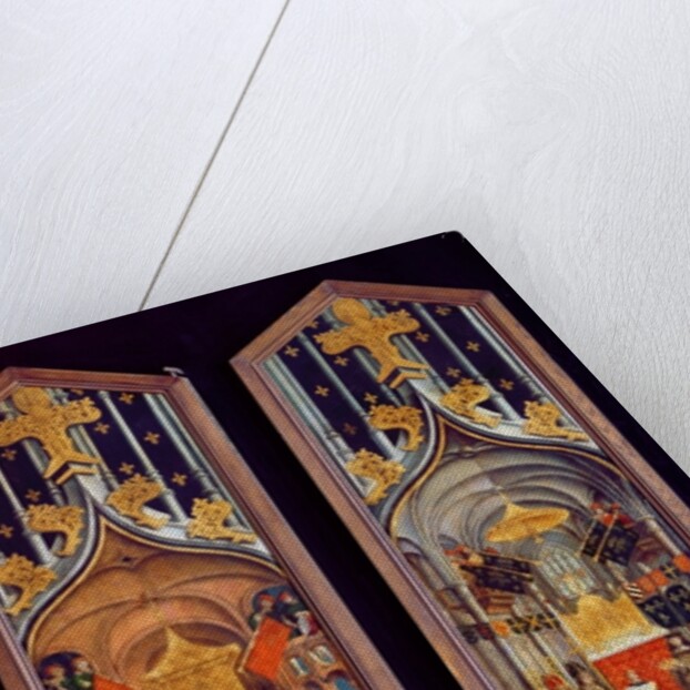 The Coronation of David and Louis XII 1501 by French School